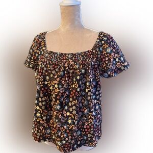 Elegant Floral Women's Blouse